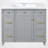 36'' Single Bathroom Vanity with Ceramic Top-1106037223