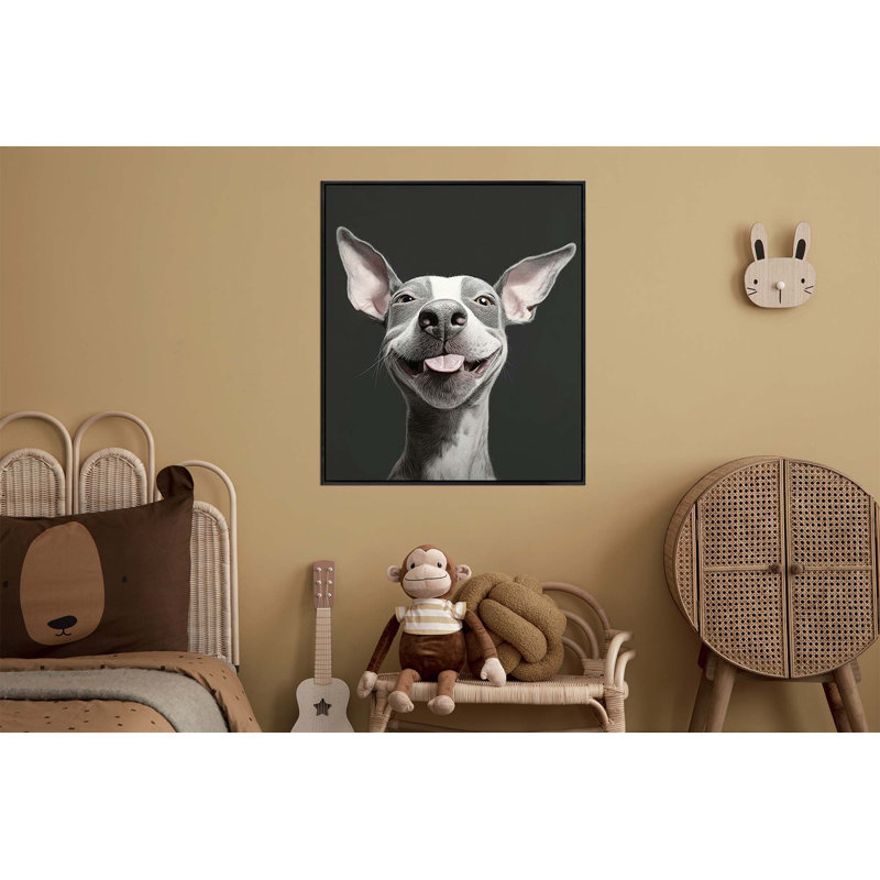 Tongue Out, Joy Out 1 - Framed, Small