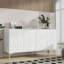 Buffet Buffet, Crédence sculptée avec 4 portes-1209601649