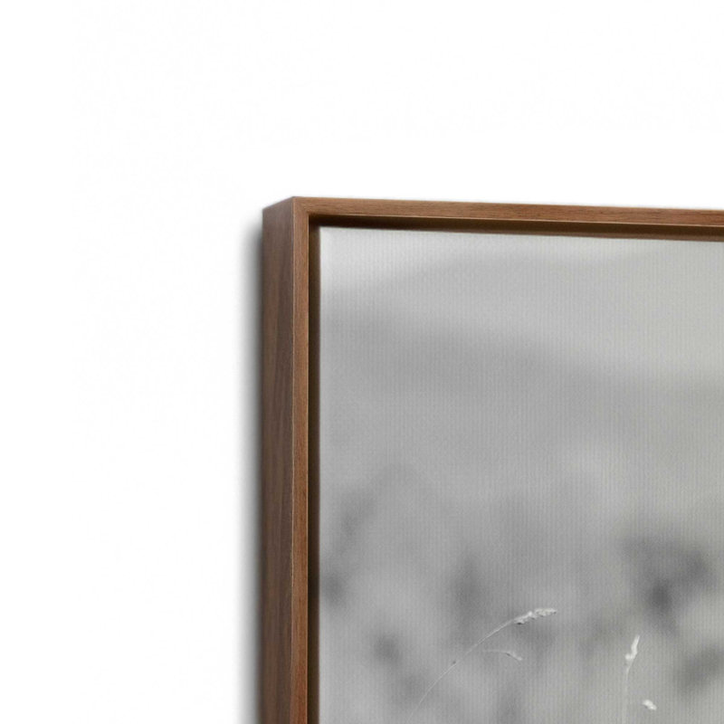 «Meadow Guardian II» par Nathan Larson, reproduction d'art, H 13,5 po x l 19,5 po, Brown, Framed Canvas