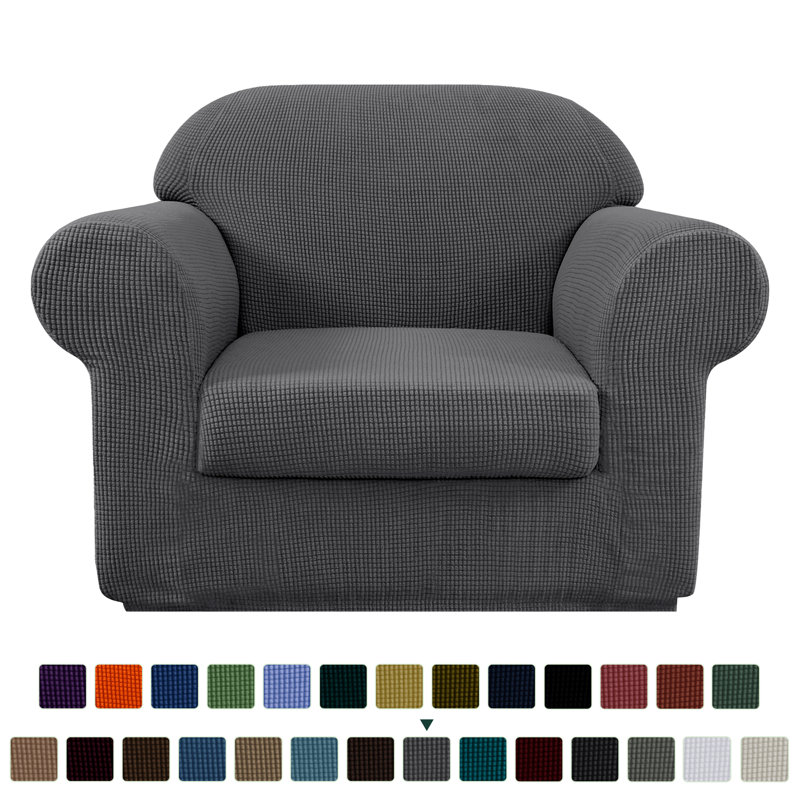 Housse pour fauteuil Howkwa, Gris clair