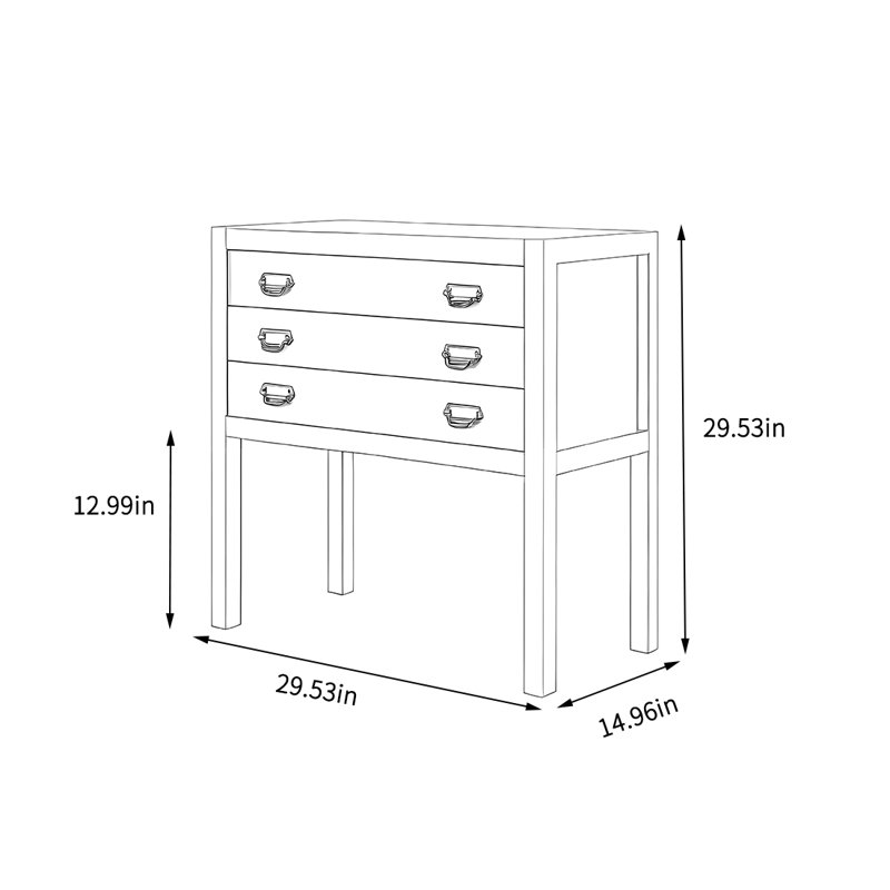Retro storage display cabinet