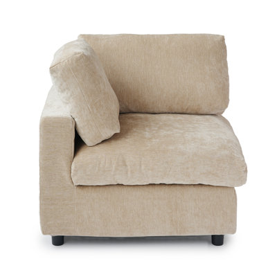 Fauteuil à housse recouverte de tissu