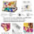 Multicolor Square Patchwork - Patterned Duvet Cover Set-10182882