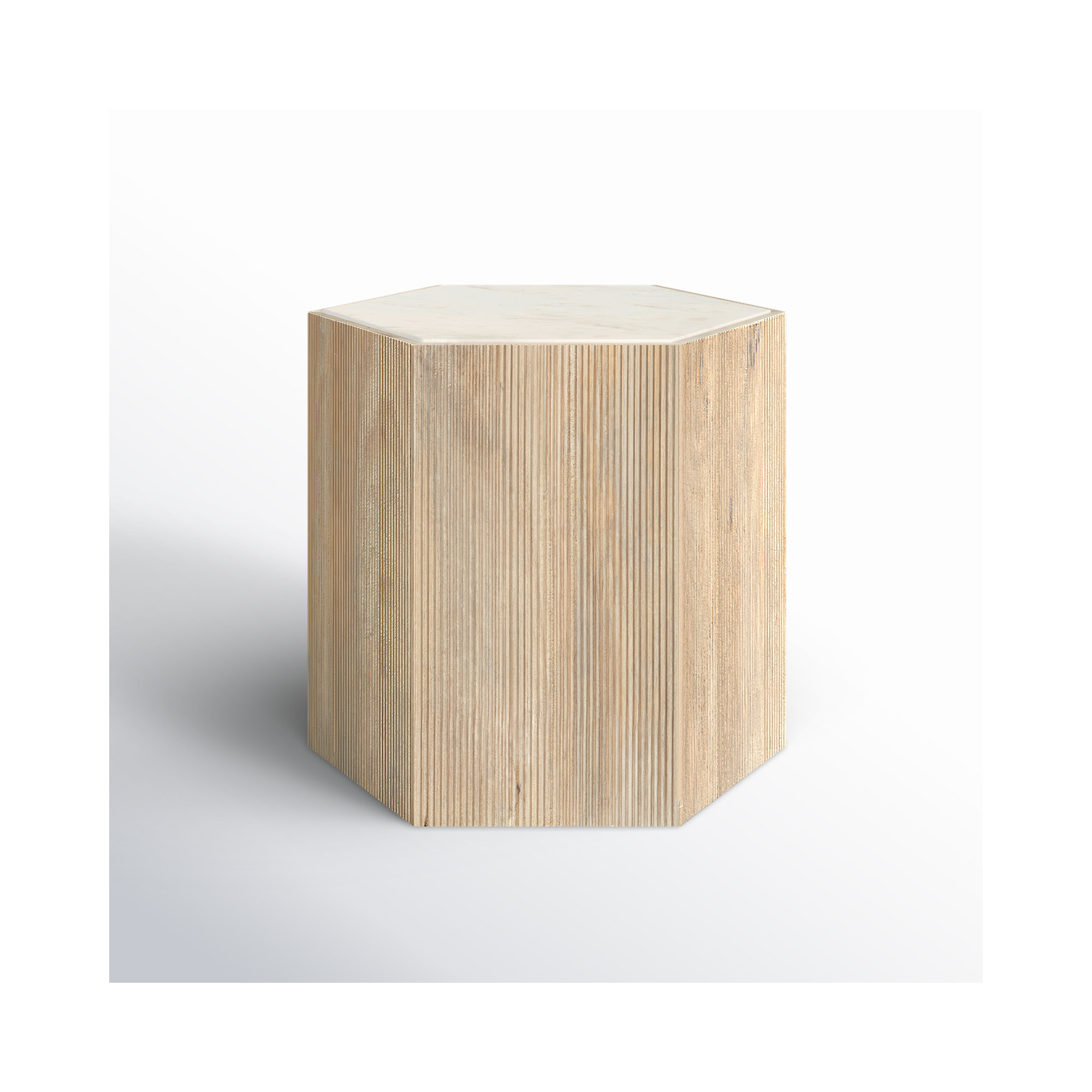 Tiney End Table, 14" H x 20" W x 17" D