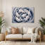 Cats Russian White Grey Metal Wall Art-1857774458