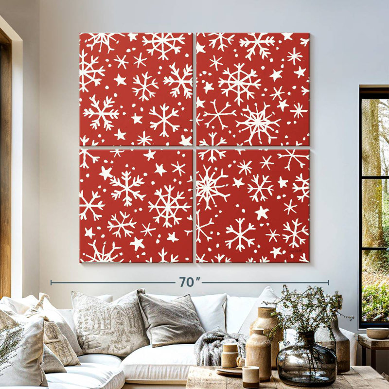 Motif de friandises de Noël Kerner III, H 57 po x l 57 po