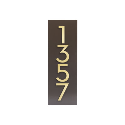 Wall Address Plaque