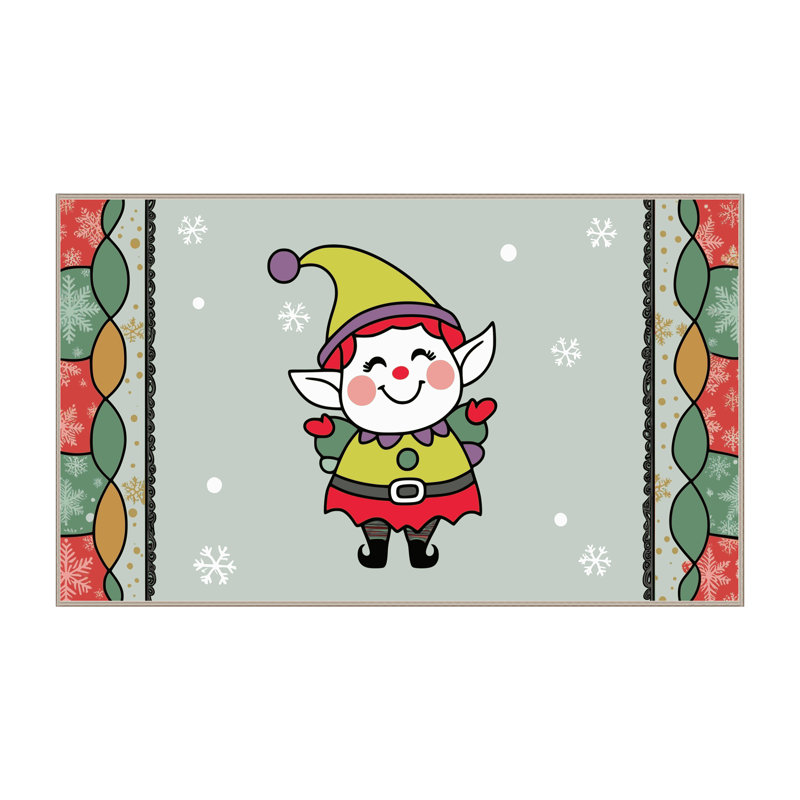 Tapis de Noël, Rectangle de 5 pi x 8 pi