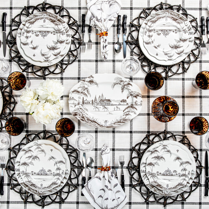 Country Estate 4Pc Place Setting, Flint Gray