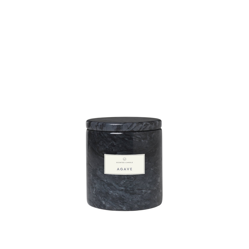 Lavender Bliss 7oz Soy Scented Candle in Tan Marble Jar