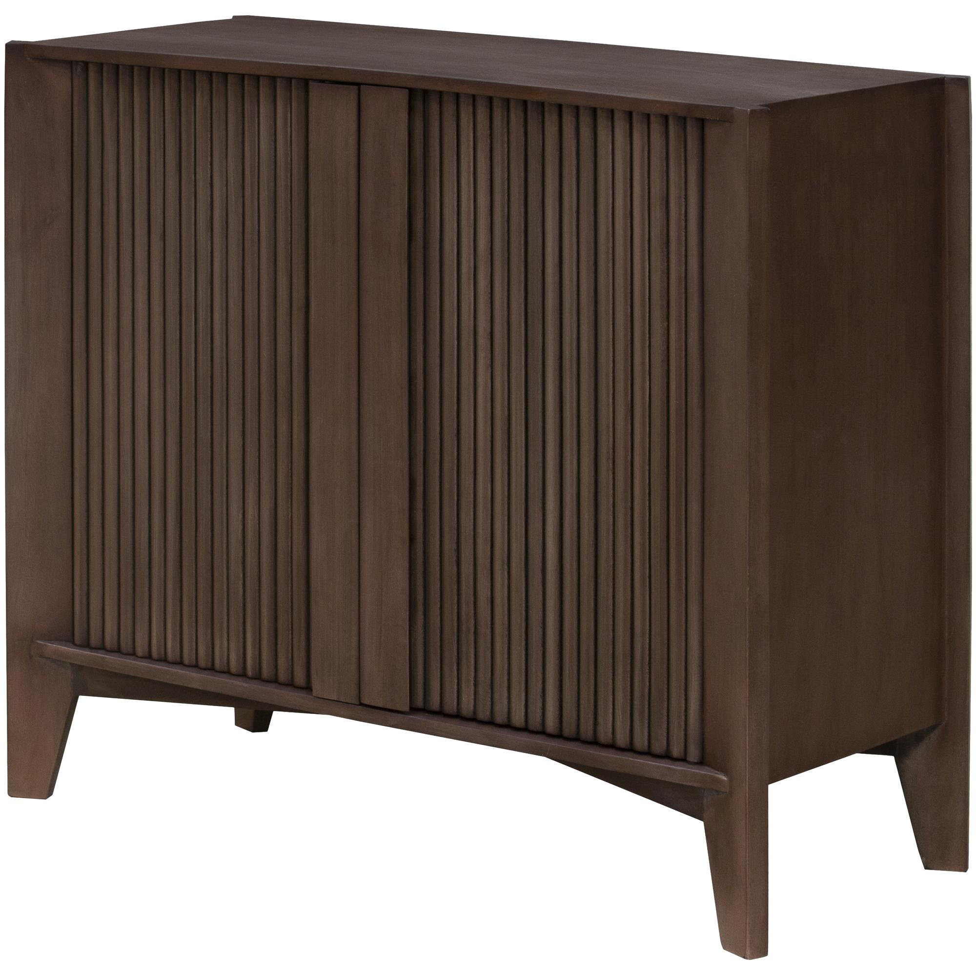 Sammy Modern Cabinet, Dark Brown