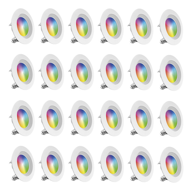 4" Smart Retrofit LED, 9W, Color Changing Tunable White, Wi-Fi Enabled, Dimmable