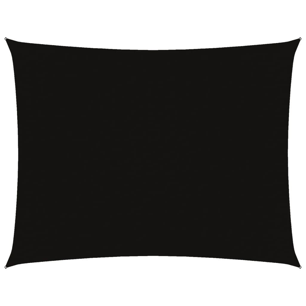 Vidaxl Sunshade Sail Oxford Fabric Rectangular 3X6 M Black Sunscreen Patio - Image 2