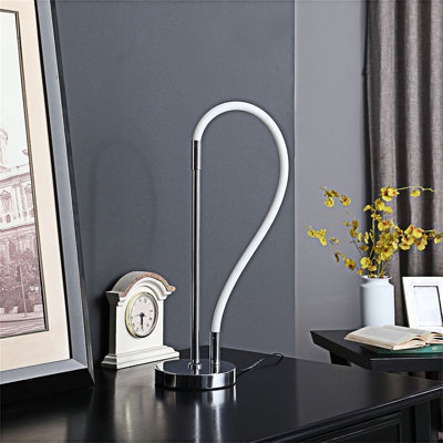 Lampe de table à tube flexible Elastilight à DEL avec extrémités magnétiques, éclairage écoénergétique et réglable