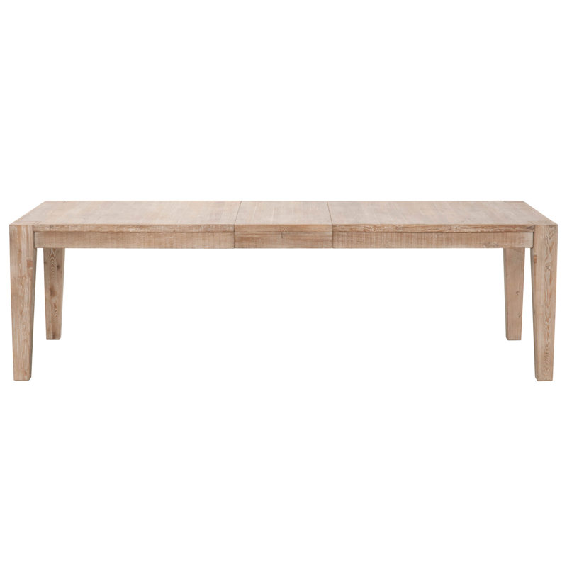 Hellwig Extendable Solid Wood Base Dining Table