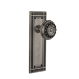 Mission Plate with Meadows Door Knob