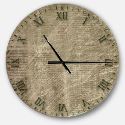 Horloge murale style campagne antique antique