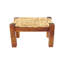Tabouret en bois d'acacia massif Minneapolis