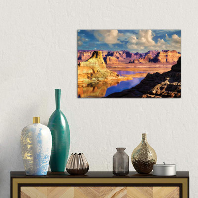 Powel Reflection by Dennis Frates - Wrapped Canvas Print