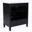 Ensemble de meuble-lavabo 60 po avec lavabo double 60 po, 2 armoires avec porte, 2 tiroirs, noir-1318323001
