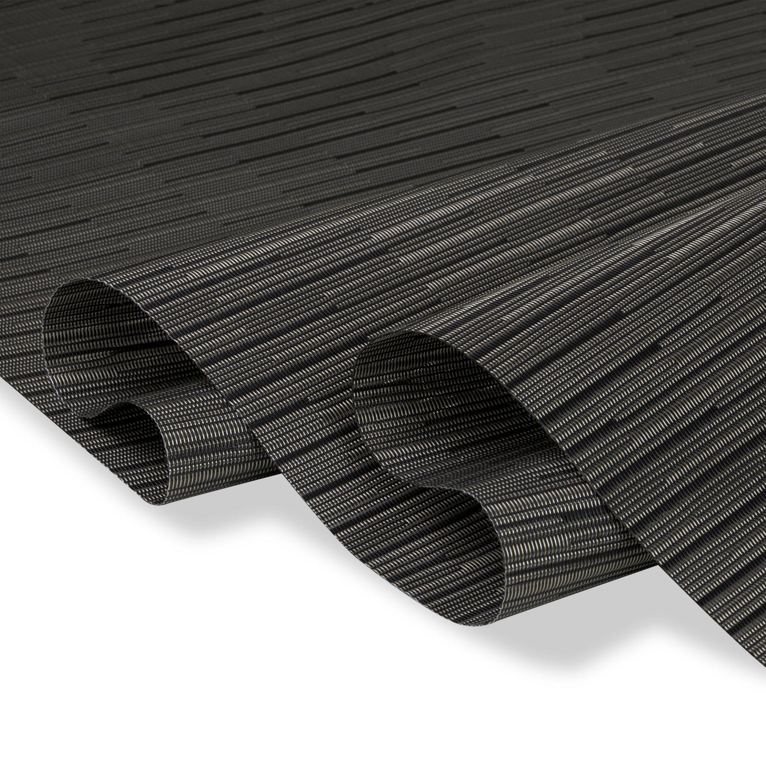 Rod Desyne Charcoal Camo Blind 7-Panel Single Rail Panel Track Extendable  110-153W x 94H, width 23.5