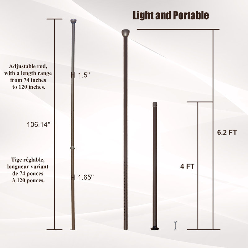 Universal Support Post for gazebo