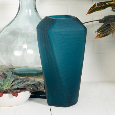 Vase de table en verre