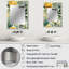 Miroir de meuble-lavabo Tropical-123143282-123143283
