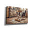  «Border Collie In The Kitchen» par Rich Monet, art mural sur toile, 18 po x 12 po