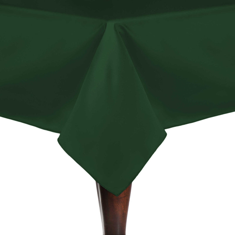 Ultimate Textile Rectangular Tablecloth, Hunter, 120" x 72", 5