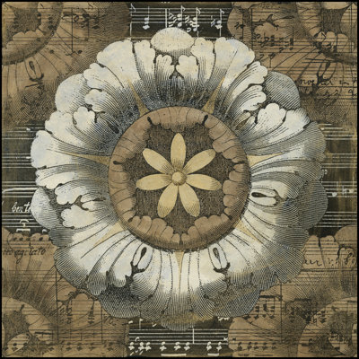 Rosette Detail II by Vision Studio - Wrapped Canvas Art Prints