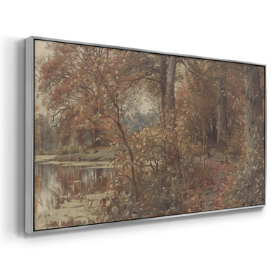 Série paysage - DCCLxxix - Toile tendue avec châssis encadré - Prêt à être accroché