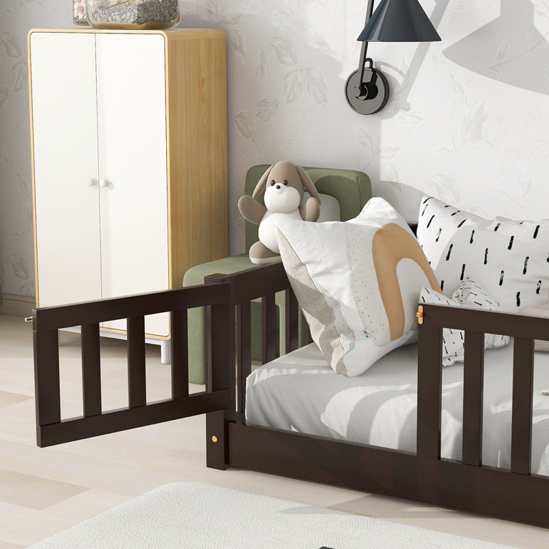 Nanney Solid Wood Daybed, Espresso, Full
