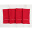Serviettes Delevan, broderie rouge des fêtes Monaco-921956079