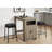 Barstool, Counter Height, Set Of 2, Kitchen, Leather Look