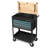 DURATECH 30-1/2 Inch 3-Drawer Rolling Tool Cart, Heavy Duty Utility Industrial Service Cart Storage Organizer With Casters And Locking System, For Mechanics, Warehouse, Garage, 400 Lbs Load Capacity