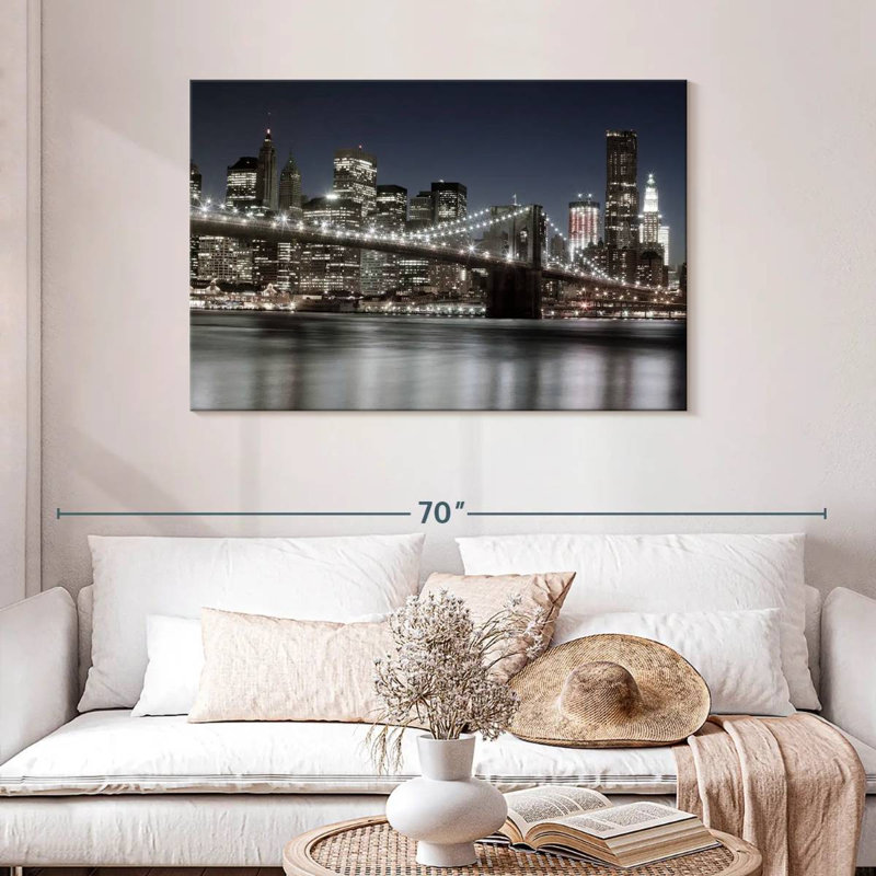 Lilie Manhattan Night Reflections, H 30 po x l 45 po