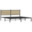 Borough Wharf Metal Bed Frame Without Mattress-308086438-308086433