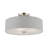 Zaydin Fabric Semi Flush Mount
