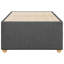 Structure de lit Ebern Designs sans matelas gris foncé TG-231448792-231448794