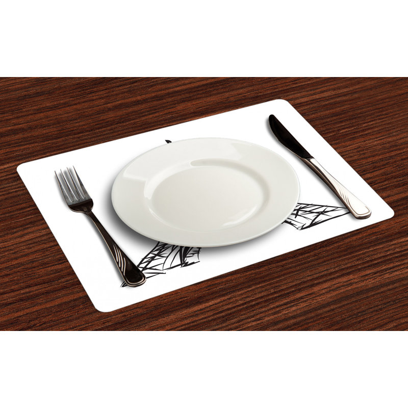 Polyester Cities & Maps Rectangle Placemat