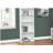 72" 6-Tier Transitional Bookcase with Adjustable Shelves-255448026