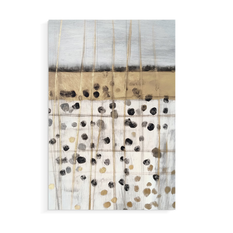 ABSTRACT Series CMXV - Impression sur toile seulement - NON-CADRE, H 18 po x l 12 po