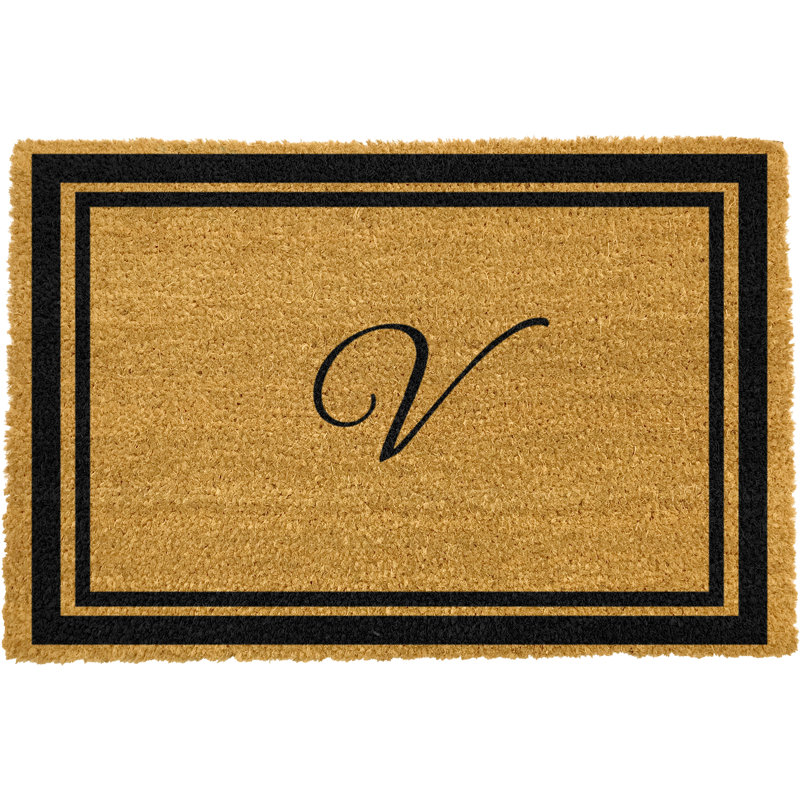 Branscum Non-Slip Outdoor Doormat, V