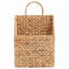 Lily Manor Steel and Water Hyacinth Decorative Basket