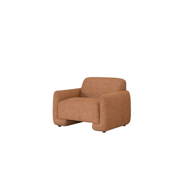 Upholstered Fabric Accent Chair