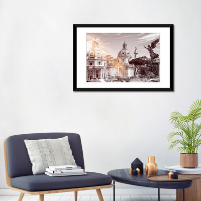 «The City of the Italian Angels» par Philippe Hugonnard, reproduction d'art graphique sur toile