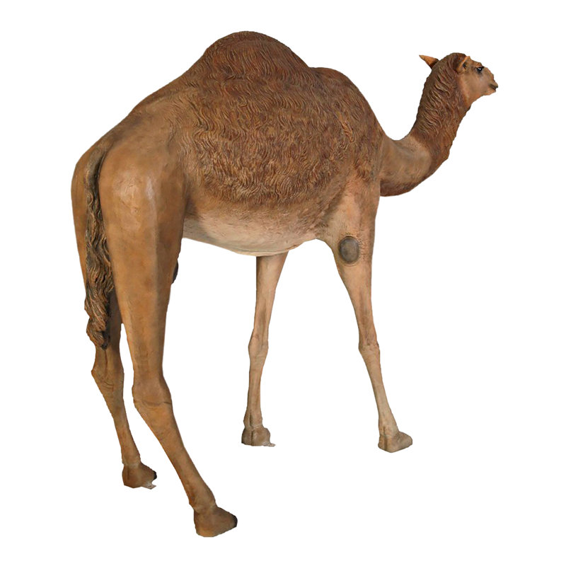 Grand-Scale Desert Camel Statue