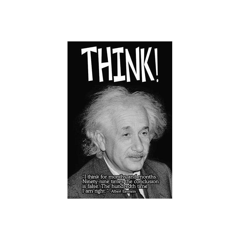 « think »-impression d’art graphique, H 66 po x l 44 po x P 1,5 po